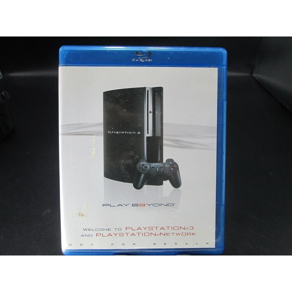 Welcome to Playstation 3 / PS3 & Playstation Network Play Beyond Blu-ray Disc
